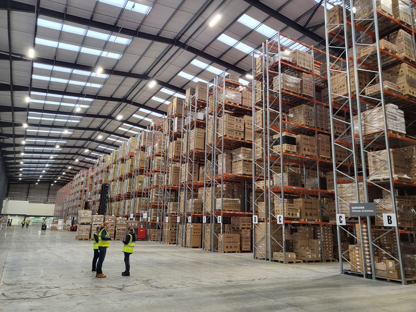 Warehouses and Storage Facilities application